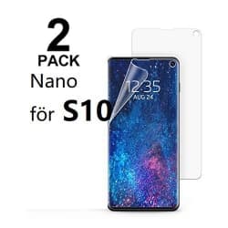 2 st  super Nano filmfolie för Samsung S10