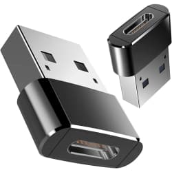 USB-adapter - USB typ A (hane) till USB-C (hona) - USB 3.1 C-hona till A-hane