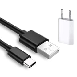 Type-C, UCB20 Sony (2M) Extra Lång  + USB laddare