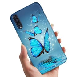Huawei P30 - Skal / Mobilskal Glittrande Fjärilar