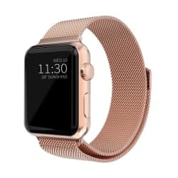 Armband Milanese Loop Apple Watch 38/40/41 mm Roséguld PinkGold