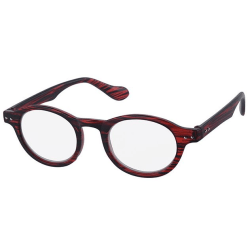 Coloray läsglasögon Matera, Transp röd/svart, +1.50 - + 3.00 + 2.50