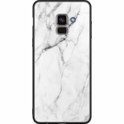 Samsung Galaxy A8 (2018) Svart Skal Marmor