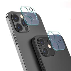 Linsskydd för iPhone 12 Pro Max Kamera i härdat glas Transparent iPhone 12 Pro Max (6.7)