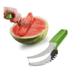 Melon skärare, Watermelon slicer - Rostfritt stål Silver