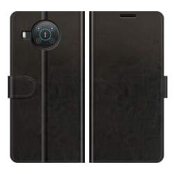 Nokia X10, X20 fodral - Svart Black