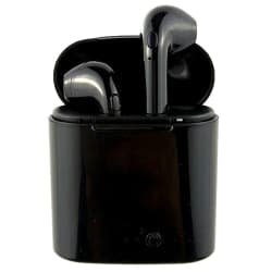 5.0 trådlöst Bluetooth -headset, in-ear-headset med klar mikrofon Black