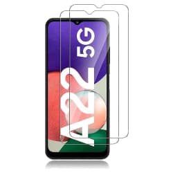 [2-Pack] Härdat glas Samsung Galaxy A22 5G Skärmskydd