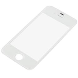 iPhone 4 Glasskärm Premium - Vit Vit
