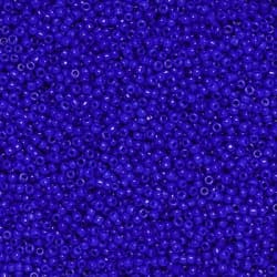 Seed beads, ca 2mm, mörkblåa, 20g