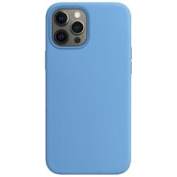 iPhone 12/12 Pro Silicone Case - Premium Skal Blå