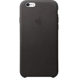Apple iPhone 6s/6 Leather Case Läderfodral - Black Svart