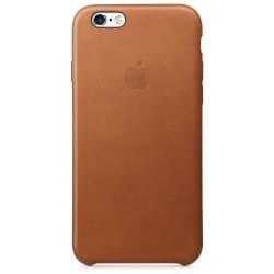 Apple iPhone 6s /6 Leather Case Läderfodral - Sadelbrun Brun