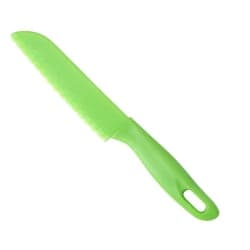 Fruktkniv i plast 21 cm - Flera färger Ljusgrön