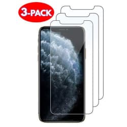 3-Pack - iPhone 11 / XR - Skärmskydd i härdat glas