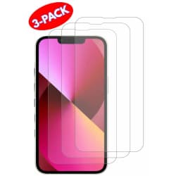 3-Pack - iPhone 13/13 Pro Skärmskydd i härdat glas