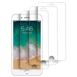 3-Pack härdat glas för iPhone 7/8