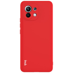 Xiaomi Mi 11 - IMAK Skin Touch Skal - Röd Red Röd