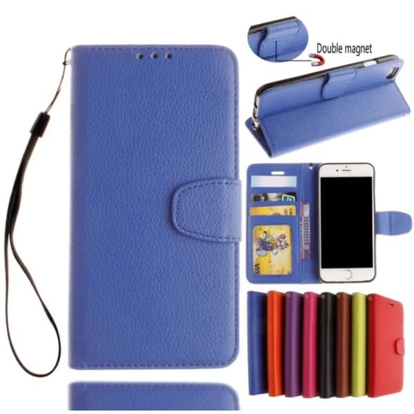 iPhone 6/6S Plus - Smidigt Plånboksfodral från NKOBEE Rosa Rosa