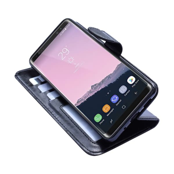 Samsung Galaxy Note 8 - Läderfodral / Plånbok Brun