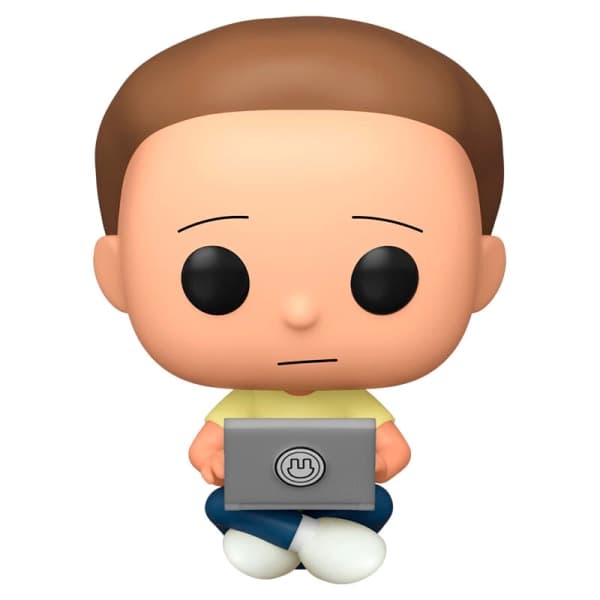 POP figure Rick and Morty - Morty with Laptop Exclusive