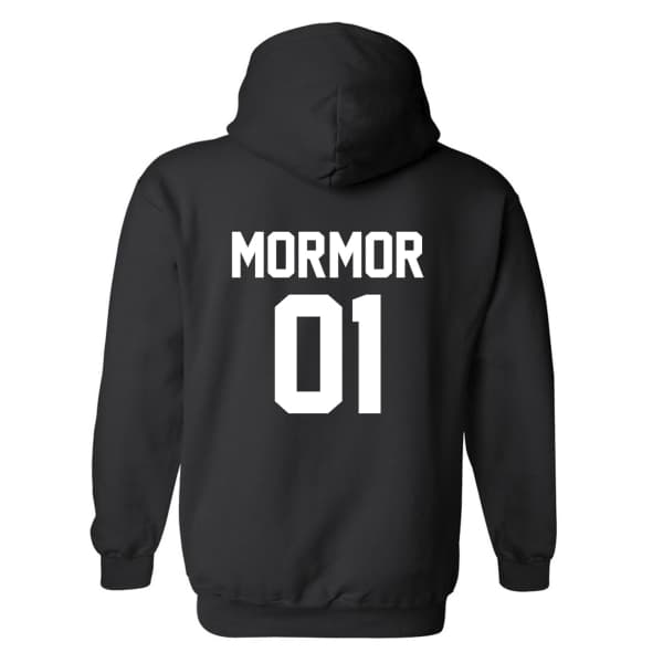 Mormor 01 - Hoodie / Tröja - DAM Svart - 5XL
