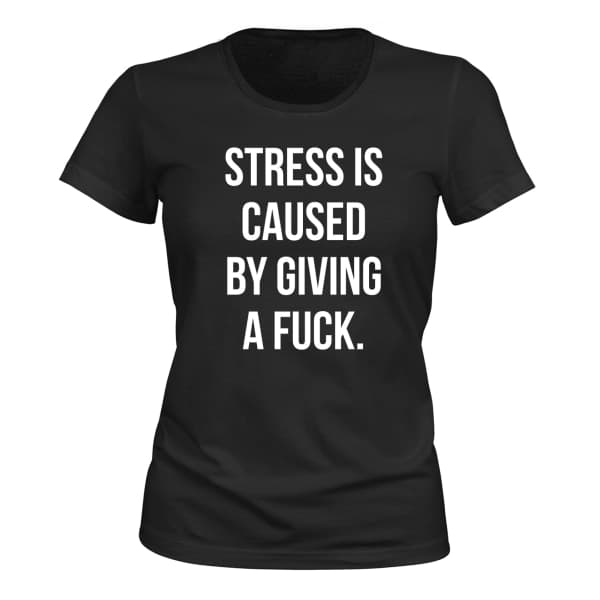 Cause Of Stress - T-SHIRT - DAM svart S