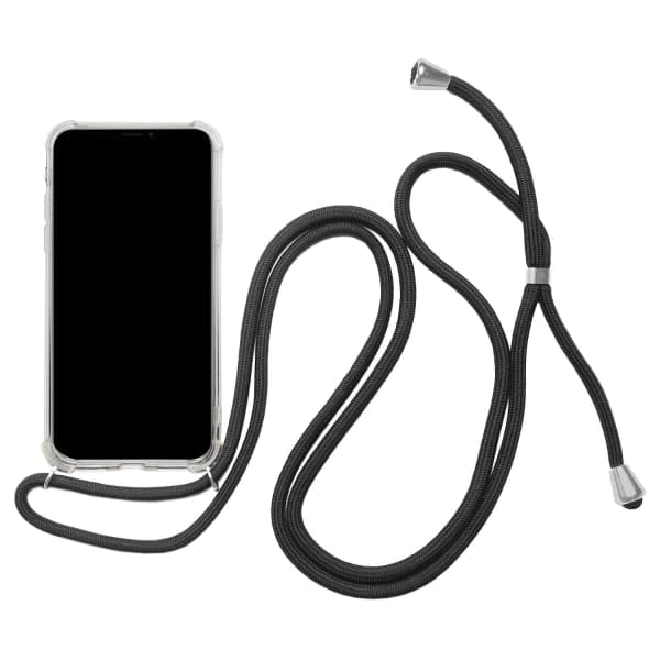 Mobilskal med Halsband för Apple iPhone 6 Plus / 6s Plus Gummi K Mörkgrå