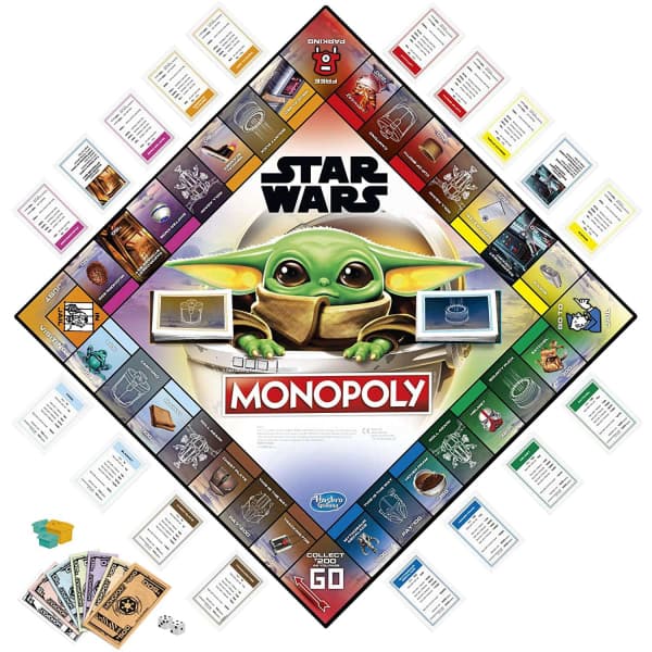 Monopol, Star Wars - The Child Edition (ENG) multifärg
