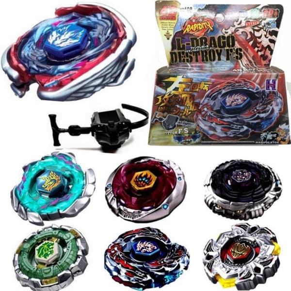 Hot Fusion Metal Rapidity Fight Masters Top Beyblade String Lau