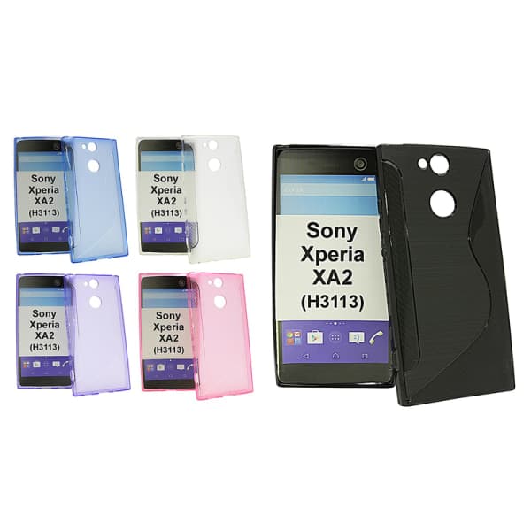 S-Line Skal Sony Xperia XA2 (H3113 / H4113) Lila