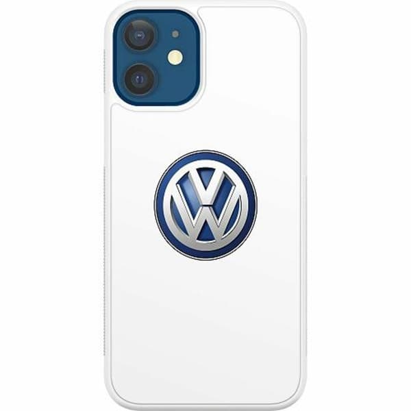 Apple iPhone 12 Soft Case (Vit) Volkswagen