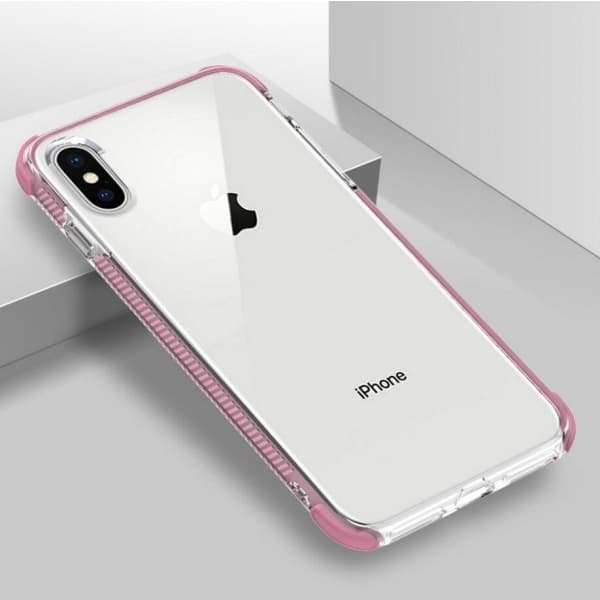 Dual Shockproof TPU Case - iPhone X/XS Rosa