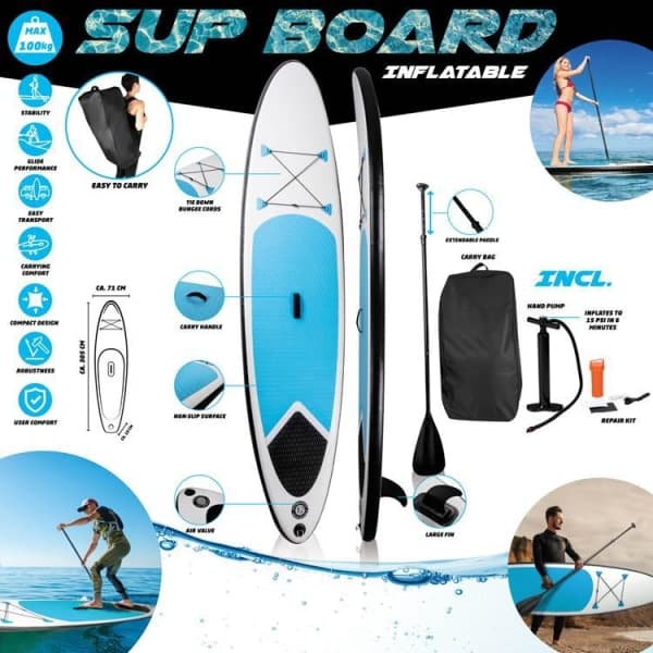 Övrigt Sport&Fritid Stand Up Paddle SUP Board 305 x 71 cm