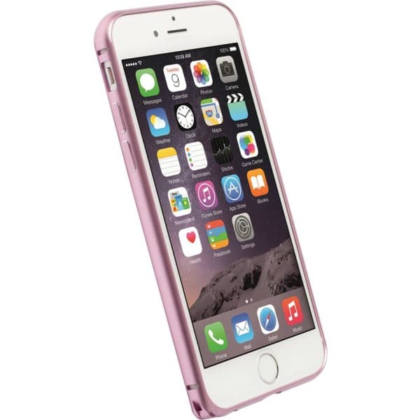 Krusell iPhone 6/6s Skal Aluminium Rose