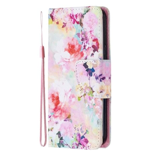 iPhone 12 Mini - Plånboksfodral - Blommor