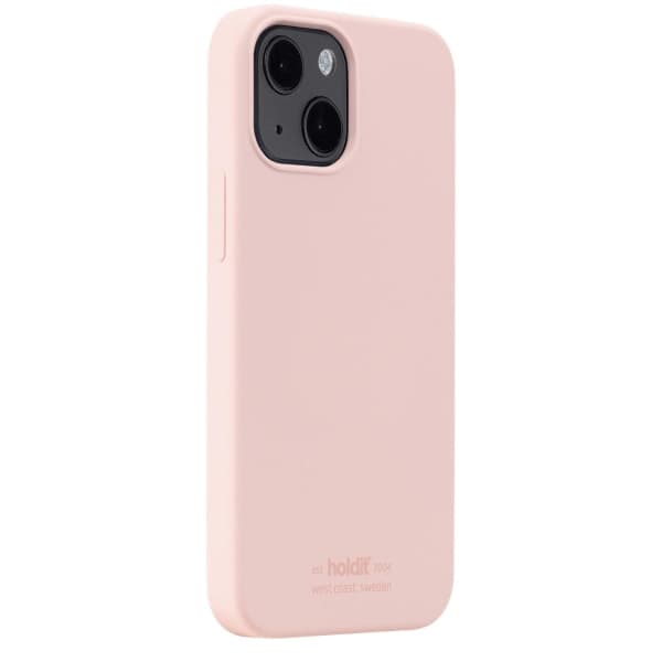 iPhone 13 Mini - holdit Mobilskal Silikon - Blush Pink Rosa