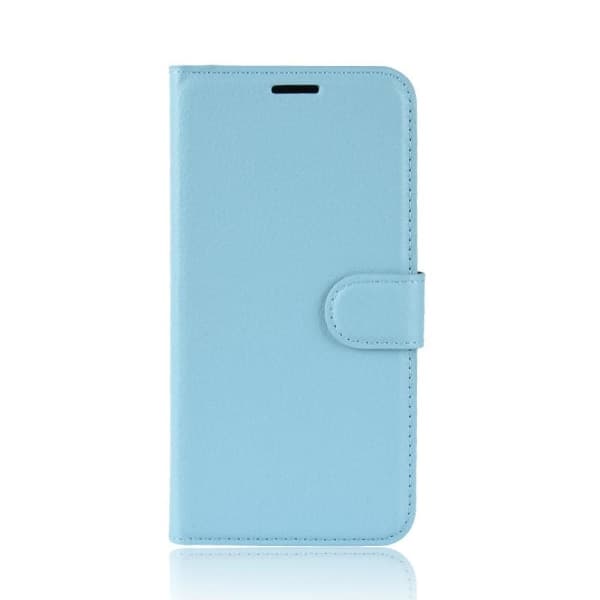 Samsung Galaxy Note 10 Lite - Litchi Plånboksfodral - Ljus Blå LightBlue Ljus Blå