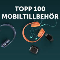Topp 100 mobiltillbehör